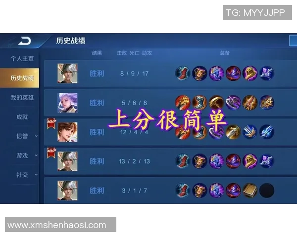 王敏独家揭秘王者荣耀游戏技巧与心得分享助你轻松上分